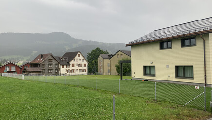 Diagonalgeflecht aus dem 2019 in 9050 Appenzell Schweiz von Zaunteam Appenzellerland.