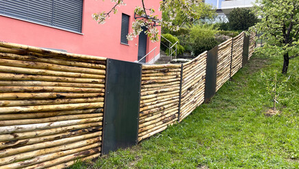 Holz Sichtschutz aus dem 2024 in 8330 Pfäffikon Schweiz von Zaunteam Zürich Oberland GmbH.