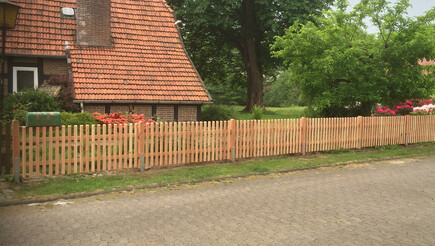 Holzzäune aus dem 2016 in 27321 Morsum Deutschland von Zaunteam Weser-Wümme.