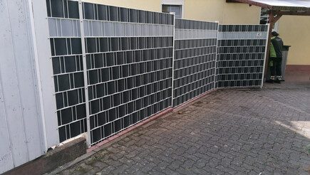 Flecht Sichtschutz aus dem 2020 in 63906 Erlenbach  Deutschland von Zaunteam Westfranken.