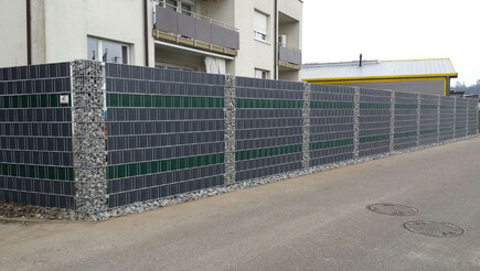 Gabionen Steinkörbe aus dem 2016 in 79761 Waldshut Deutschland von Zaunteam Granacher.