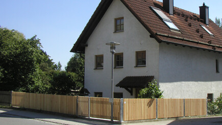 Holz Sichtschutz aus dem 2016 in 84144 Geisenhausen Deutschland von Franchise AG.
