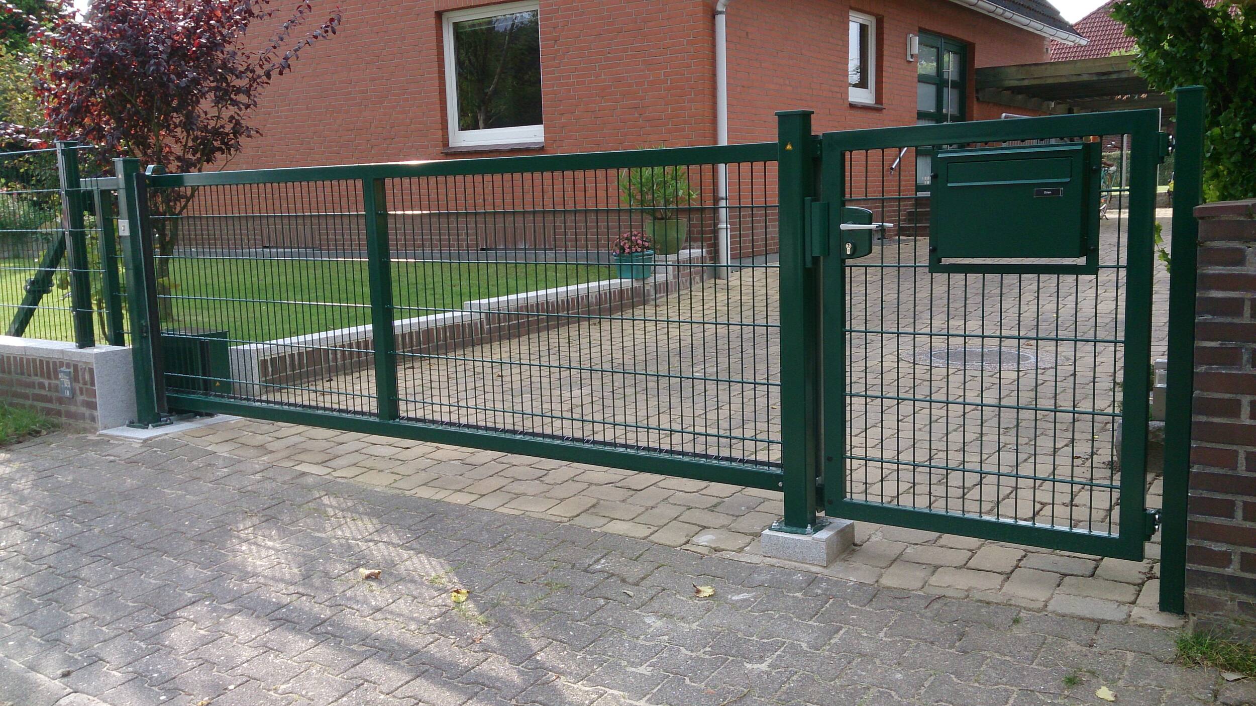 Zaunteam | Schiebetor Stahl